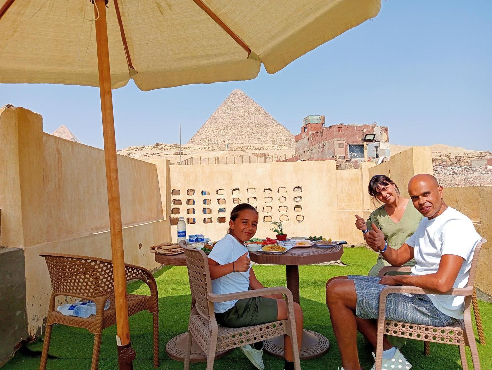 Hotel Sidi Hamad Pyramids View Kafret el-Gabal Zewnętrze zdjęcie