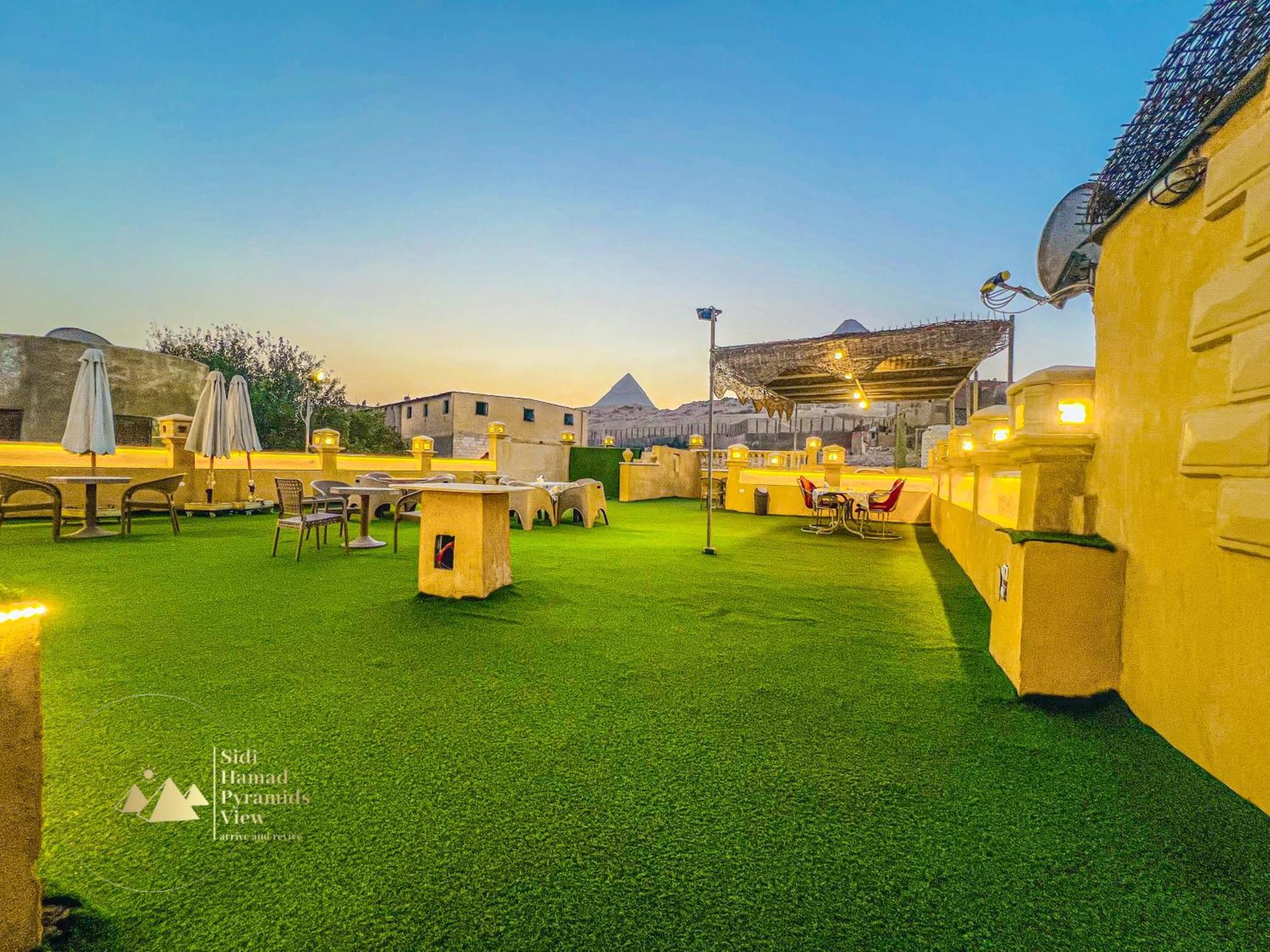 Hotel Sidi Hamad Pyramids View Kafret el-Gabal Zewnętrze zdjęcie