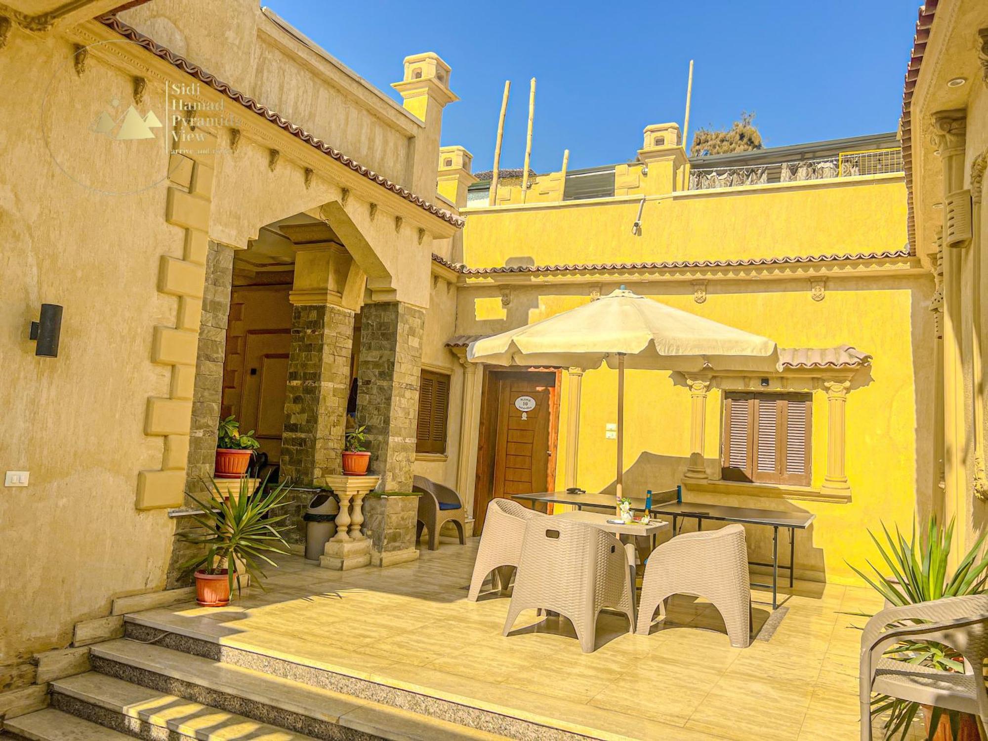 Hotel Sidi Hamad Pyramids View Kafret el-Gabal Zewnętrze zdjęcie
