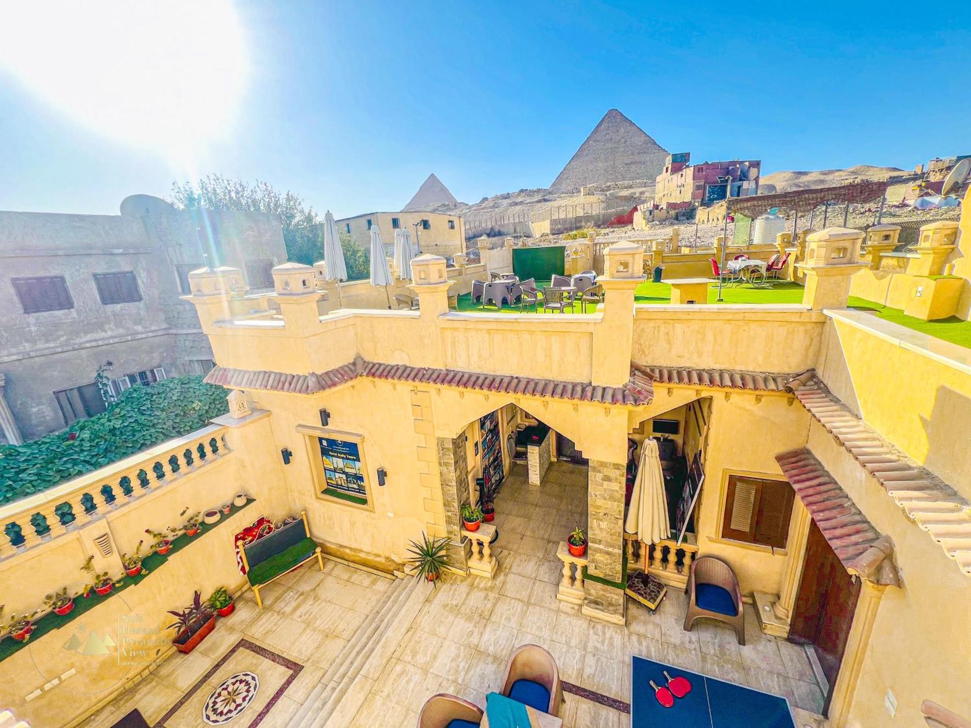 Hotel Sidi Hamad Pyramids View Kafret el-Gabal Zewnętrze zdjęcie