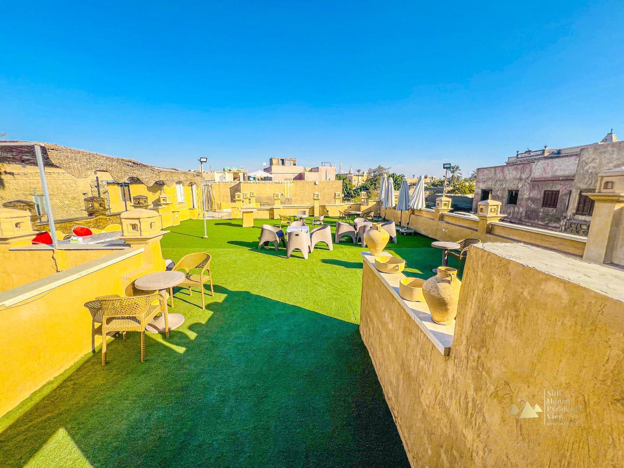 Hotel Sidi Hamad Pyramids View Kafret el-Gabal Zewnętrze zdjęcie