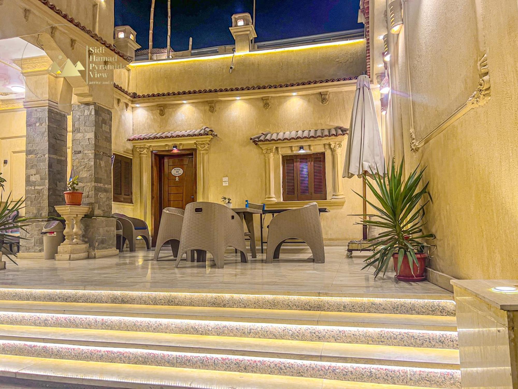 Hotel Sidi Hamad Pyramids View Kafret el-Gabal Zewnętrze zdjęcie