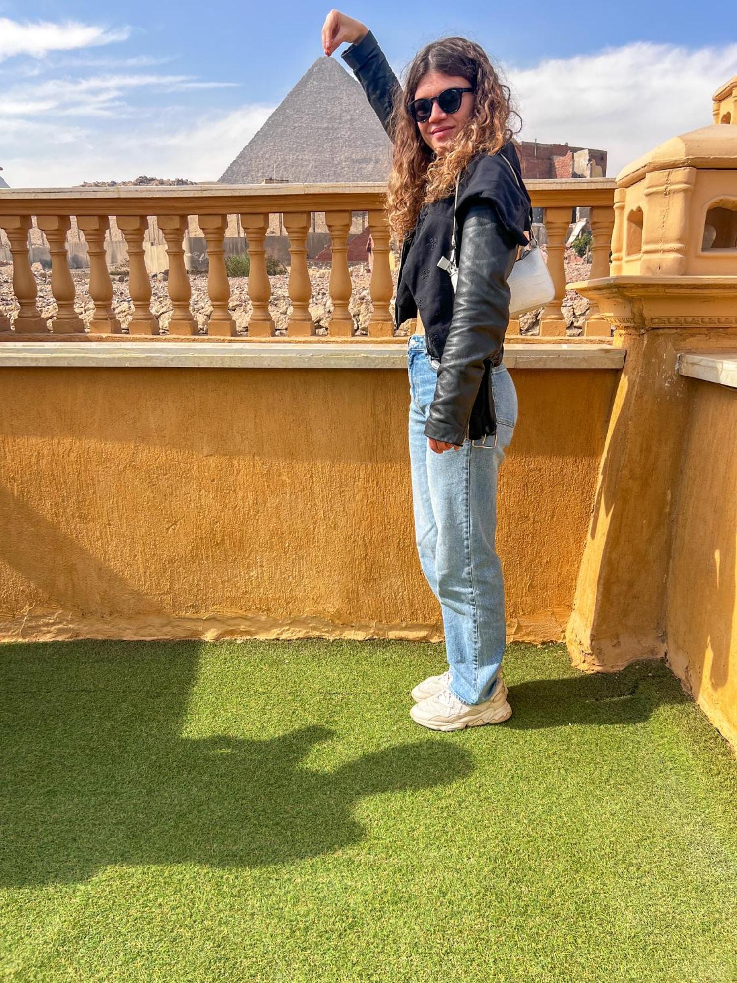 Hotel Sidi Hamad Pyramids View Kafret el-Gabal Zewnętrze zdjęcie